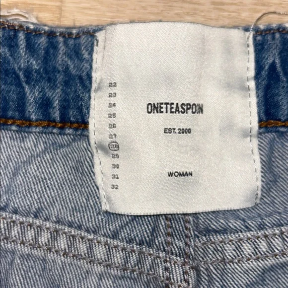 One Teaspoon High Rise Bandit Shorts - Picture 4 of 4